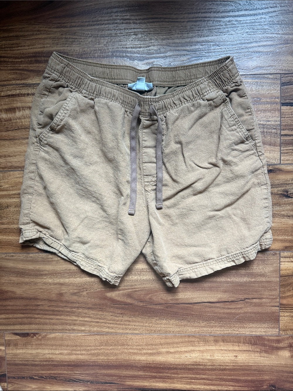 Goodfellow & Co Tan Drawstring Athletic Shorts